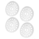 thumbnail image 2 of FELTECHELECTR Tapa de centrifugado para lavadora, 22 cm, almohadilla de prensado de ropa, accesorio para lavadora automática, para lavandería doméstica, color blanco, 4 unidades, 2 of 6