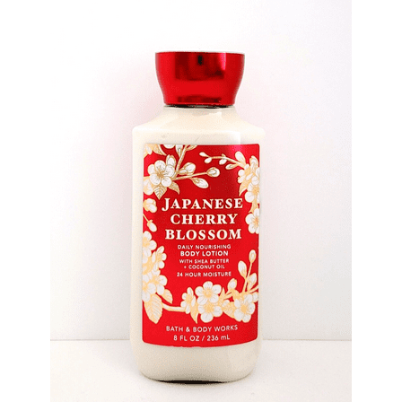 Bath & Body Works JAPANESE CHERRY BLOSSOM Daily Nourishing Body Lotion 8 oz