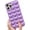 Purple, variant on Compatible with iPhone Case,Cute Electro Plated 3D Heart Glossy Full Body Protection Soft Shockproof Cover Phone Case (Pink,iPhone 12 Pro Max)