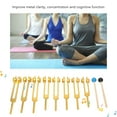 thumbnail image 4 of Chakra Tuning Fork Set 8 Color Counterweight Tuning Fork Set Aluminum Tuning Forks 126.22 Hz Sound Healing Tool, 4 of 6