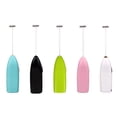 thumbnail image 2 of BUTOMKY 5PC Electric Milk Frother Handheld,Coffee Stirrers,Frother Wand- Ultra Fast Foam Maker & Drink Mixer Wand for Coffee, Latte,Cappuccino,Matcha & Hot Chocolate,Battery Operated Kitchen Gadget, 2 of 12