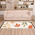 thumbnail image 2 of Yayeee Runner Rug for Bedroom 2'x6' Machine Washable Hallway Non Slip Mat, Beige Autumn Leaves, 2 of 8