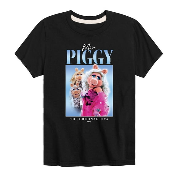 Muppets - Miss Piggy The Original Diva - Toddler And Youth Short Sleeve Graphic T-Shirt