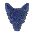 thumbnail image 1 of Lapis Lazuli Pendant1pc Wolf Head Shaped Pendant Charm Convenient Use, 1 of 8