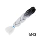 thumbnail image 2 of Xihbxyly Extensiones de Cabello Trenzado de 24 Pulgadas, Fibra Sintética de Alta Temperatura, Cabello Trenzado Preestirado, Liviano y Cómodo, Ideal para Trenzas y Pelucas, Peinados de Bricolaje, Fies, 2 of 4