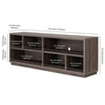 thumbnail image 6 of Evelyn&Zoe Bowman Rectangular TV Stand for TV's up to 75", Burnished Oak, 6 of 9