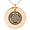 Rose, variant on Stainless Steel Celtic Triskele Triskelion Circle Knot Engraved Small Medallion Circle Charm Pendant Necklace