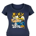 thumbnail image 3 of Marvel X-Men - Kanji Stacked - Maternity Scoop Neck Graphic T-Shirt, 3 of 5