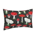 thumbnail image 2 of Fotbe Red Mushrooms Pillow Cases - Envelope Closure - Luxury, Extra Soft, Cooling Pillow Covers - Wrinkle, Fade, Stain Resistant-20"x30", 2 of 9