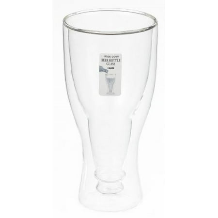 Upside Down Beer Glass, Fun upside down beer glass from Ganz! By Ganz