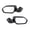 Black, variant on For Ford Explorer 2020 2021 2022 Door Mirror Passenger Side | Power Glass | Heated | With Blind Spot Detection | Textured Black | Replacement For FO1321674 | LB5Z17682BA