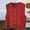 Red, variant on Sharprepublic Knit Cardigan Vest for Women Button Knitted Vest for Commuting Home Shopping Khaki