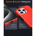 thumbnail image 5 of Diverbox for iPhone 15 Pro Case, 2 in 1 Shockproof DropProof Protective Phone Case with Screen Protector - Red, 5 of 7