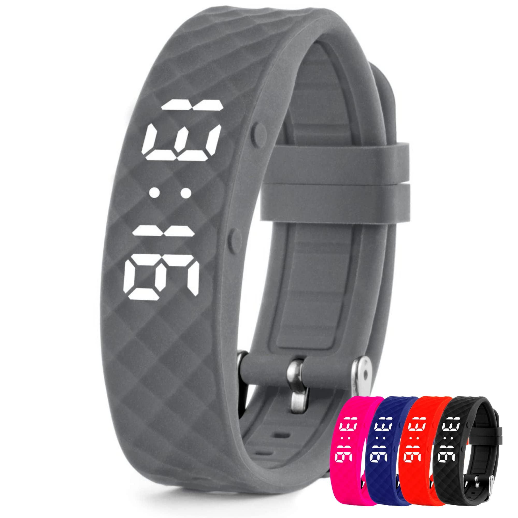Smart 10 alarm vibrating medication reminder watch discount