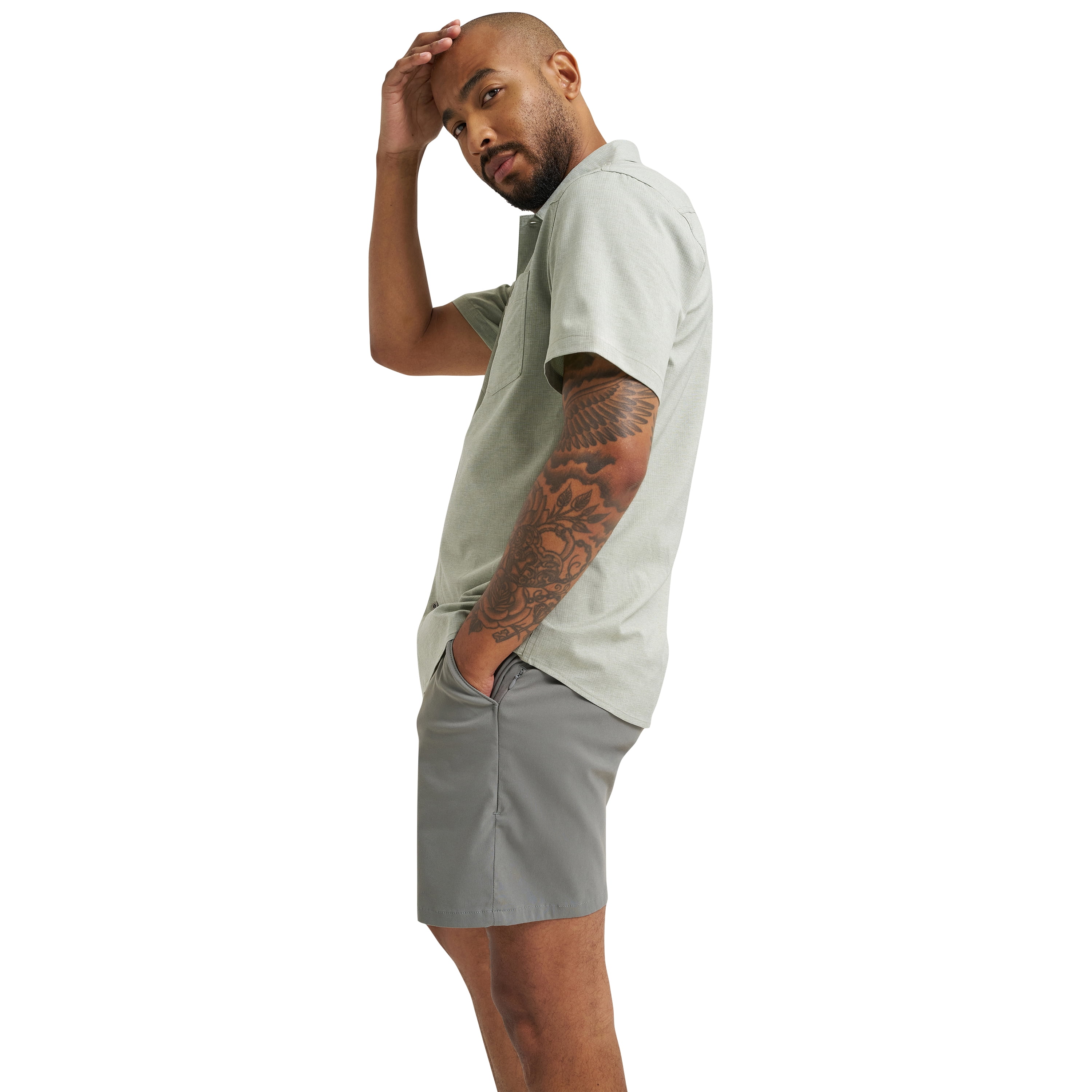 Wrangler® Men's Performance Flat Front Short