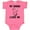 Hot Pink, variant on Inktastic My Nanny Loves Me Girl Grandchild Girls Baby Bodysuit
