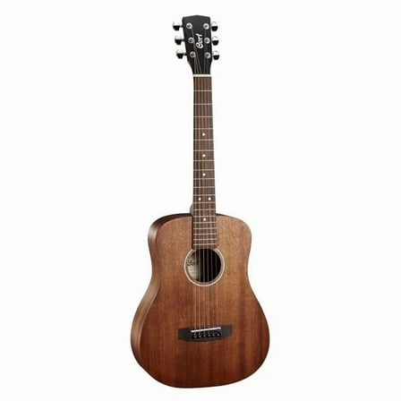 Cort ADMINIMOP Standard Acoustic Dreadnought 3/4 Guitar - Open Pore Mahogany
