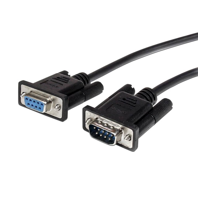 Cable Serial StarTech DB9 Macho-Hembra, 2m. Startech MXT1002MBK