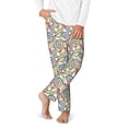 thumbnail image 2 of Yiaed Paisley Floral 5 Print Teenagers' Lounge Pants, Loose PJ Bottoms, Long Pajama Pants for Men-XS(5-6), 2 of 6