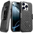 thumbnail image 1 of Funda de teléfono Rome Tech para Apple iPhone 16 Pro con funda negra, 1 of 7