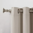 thumbnail image 2 of Sun Zero Becca Energy Efficient Grommet Curtain Panel, 40" x 84", Stone, 2 of 4