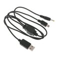 thumbnail image 6 of 2 in 1 Data Power USB Cable Transfer Charge Cable Cord for PSP 1000 2000 3000, 6 of 7