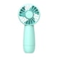 thumbnail image 1 of Kearding Mini ventilador de mano 3 velocidades ajustable dormitorio escuela bolsillo Personal pequeños ventiladores portátil verano deportes al aire Electrodomésticos Verde Kearding HA074340-03, 1 of 6