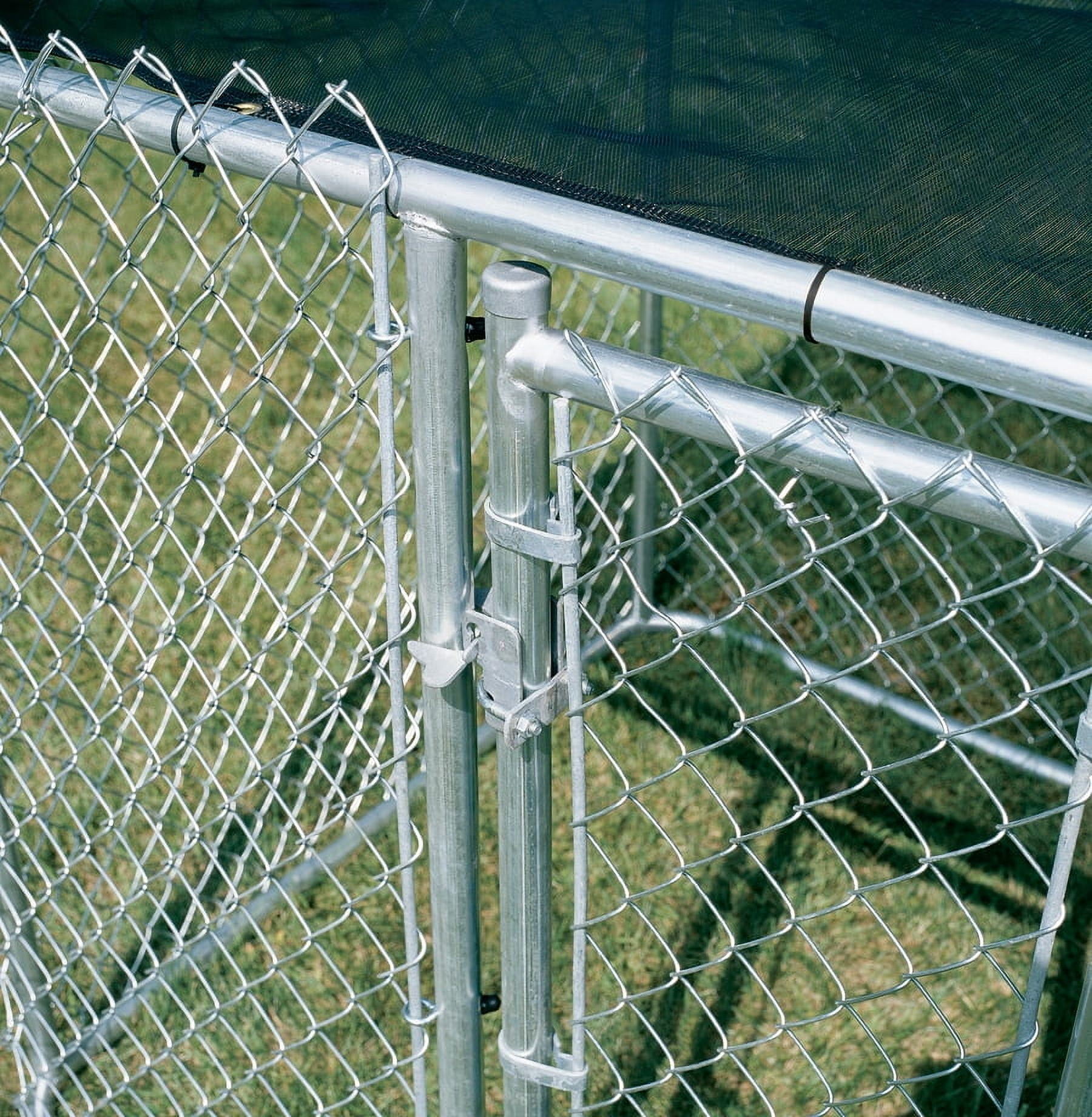 MidWest Homes For Pets K9 Steel Chain Link Portable Yard Kennel, 6ft x 4ft x4ft