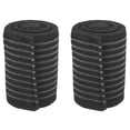 thumbnail image 1 of 2X Extra Long Elastic Knee Wrap Compression Bandage Brace Support Elastic Knee Compression Bandage Wraps,2 x compression bandage support,black, 1 of 8