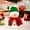 B, variant on Christmas Table Decorations Pre-lit Cute Plush Snowman with Warm LED Lights, 8.27Inch LED Lighting Snowman Tabletop Figurine, Winter Xmas Decor for Home Indoor Kitchen Room Holiday Party