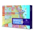 thumbnail image 1 of GeoToys Metropuzzle, Chicago Jigsaw Puzzles 1000 Pieces, Detailed Chicago City Map Geography Puzzle, Challenging Adult Puzzle, Fun Puzzles for Adults, Map Poster Included, 1 of 4
