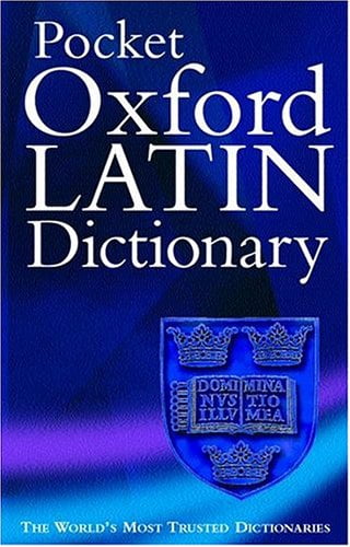 Pocket Oxford Latin Dictionary, (Paperback) - Walmart.com