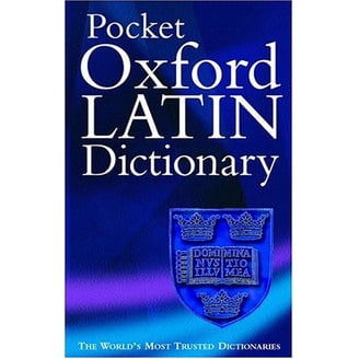 Oxford Latin Dictionary, (Hardcover) - Walmart.com