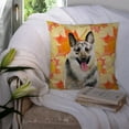 thumbnail image 3 of Fall Design with Dog Fabric Decorative Pillow, 3 of 4