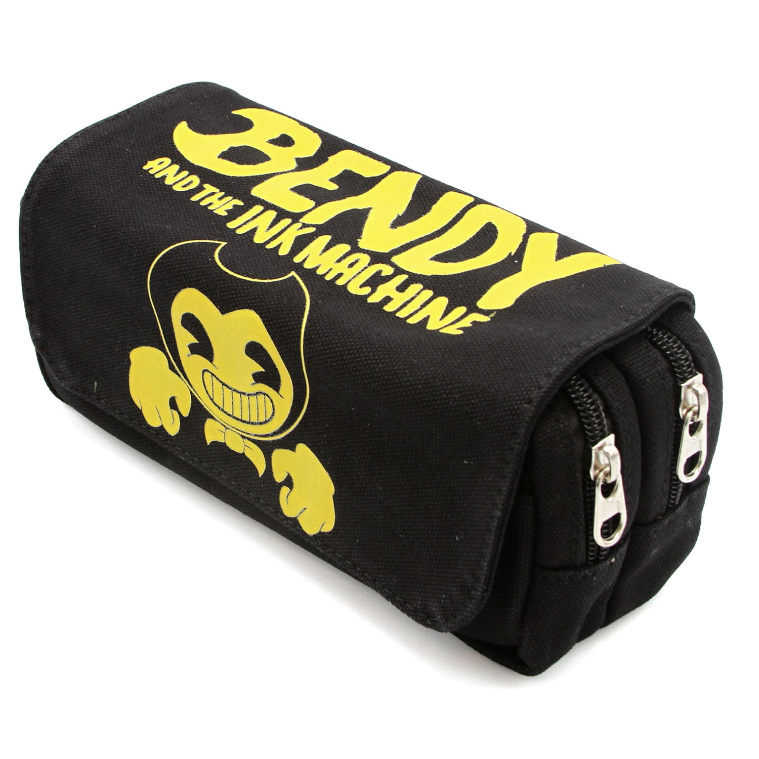 Dancing Demon Black - Bendy and the Ink Machine 7x4" Clutch Pencil Bag