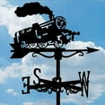 thumbnail image 4 of Bargain Qaailabf Of New Steam Train Weather Vane Stainless Steel Spray Paint Pointer, 4 of 6