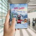 thumbnail image 4 of Hello Welcome Winter The Ski Scottish Terrier Snowy Day Travel Passport Wallet Scottie Dog Lover Gifts PU Leather Passport Holder Cover - 13013, 4 of 5
