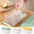 thumbnail image 1 of Machine à Glaçons et Boîte de Rangement avec Pelle à Glace - Animal de Compagnie Transparent de Qualité Alimentaire pour Réfrigérateur, Libération Rapide de Glace à Pression pour Boissons d'Été, 1 of 4
