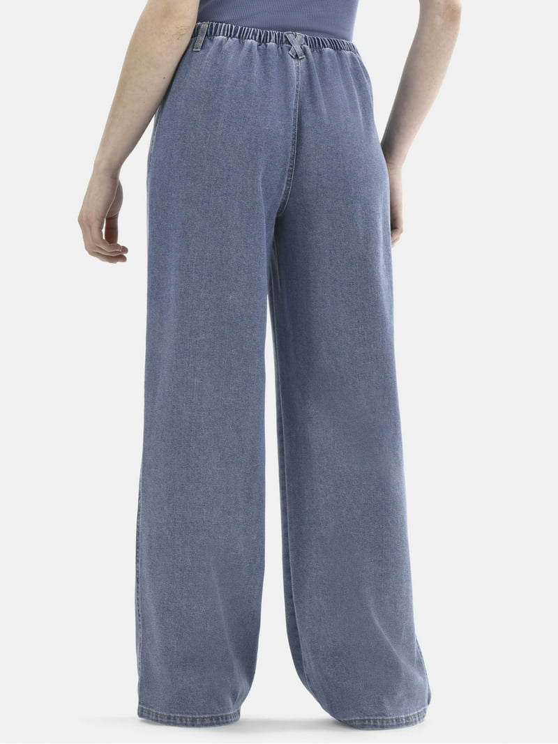 パンツ DUNST FOR WOMENSEMI-WIDE STRAIGHTSLACKS SweatyRocks Women's Elegant High Waisted Split Hem Long