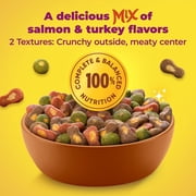 Meow Mix Tender Centers Vitality Bursts, Salmon & Turkey Flavor, Dry Cat Food, 14.2 lb. Bag