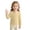 Yellow, variant on Toddler Girls Cardigan 0-8Y Solid Button Front Sun Protection Ruffle Outerwear Jackets