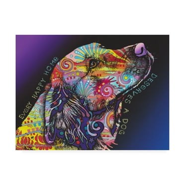 Trademark Fine Art 'Every Happy Home' Canvas Art by Dean Russo