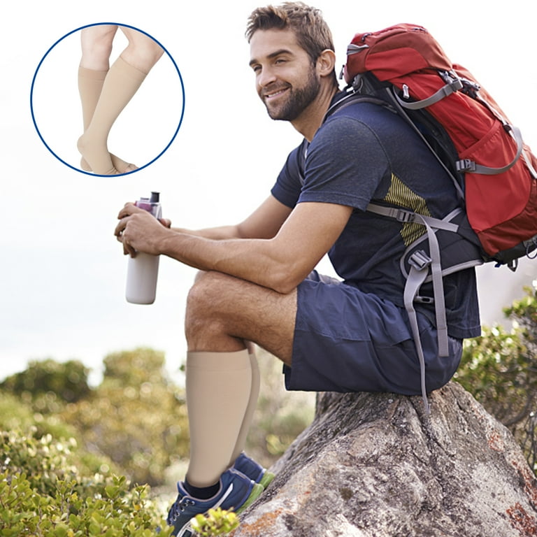 Medical Compression Tights Open Toe Stockings Varicose Veins,20-30mmHg  Women Men