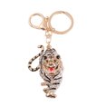 thumbnail image 1 of Keychain Pendant Sparkling Rhinestones Tiger Shape Charm Key Chain Strong Lobster Clasp Multi-Functional Key Holder, 1 of 8