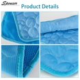 thumbnail image 6 of Spencer Pet Cooling Mat for Dogs Cats Non Toxic Breathable Ice Silk Cooling Pad Blanket for Kennels Crates Sofa Car Seats "X-Large, Blue", 6 of 9