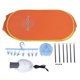 thumbnail image 1 of Mini Portable Folding Electric Clothes Dryer Household Clothes Drying Bag Orange US Plug 110V, 1 of 4