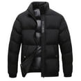 thumbnail image 3 of TIANZEN Men Thick Bread Jacket Business Plus Size Foreign Trade Jacket Casual Loose And Comfortable Jacket Men's Winter with Hood plus Size Mean Jacket, 3 of 3