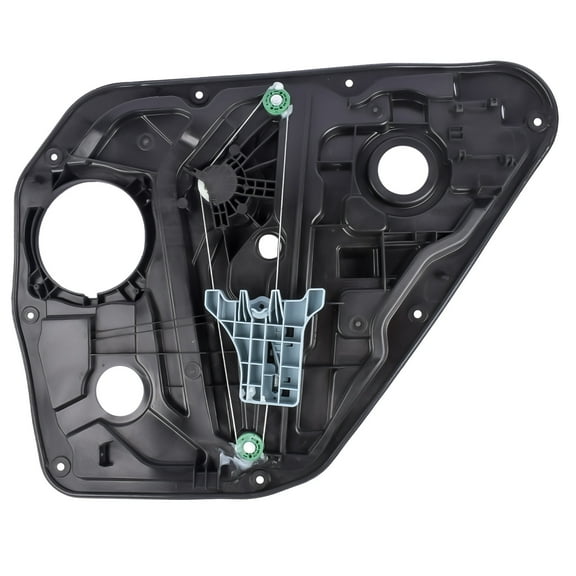 GELUOXI Rear Left Power Window Regulator 83471-C1000 for Hyundai Sonata Sedan 2014-2019 Black 1Pc