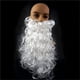 thumbnail image 2 of Qarigey Xmas Santa Claus Wig Curly Show Props Adult Role Christmas Accessory Synthetic Hair Home Costume Decoration Party Beard Ropa, zapatos y accesorios Miscelánea Qarigey  AP005912-00, 2 of 6