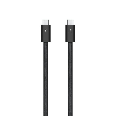 Apple - Thunderbolt 5 (USB‑C) Pro Cable (1 m) - Black
